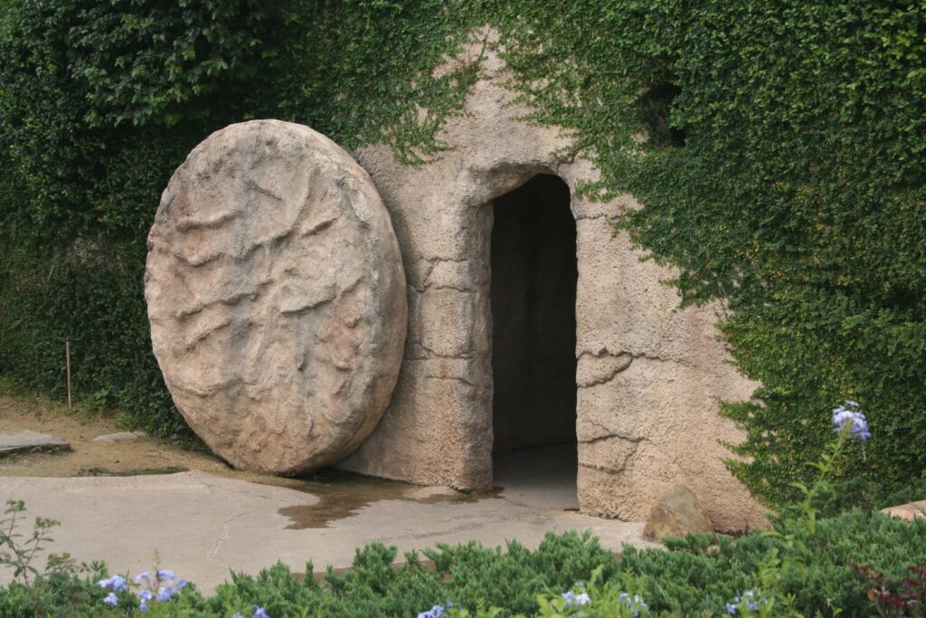 Empty Tomb of Jesus at the Holy Land